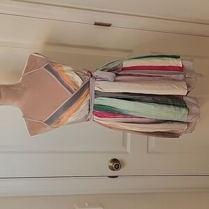 Hype Feen 100% Silk Halter Dress, Size 2